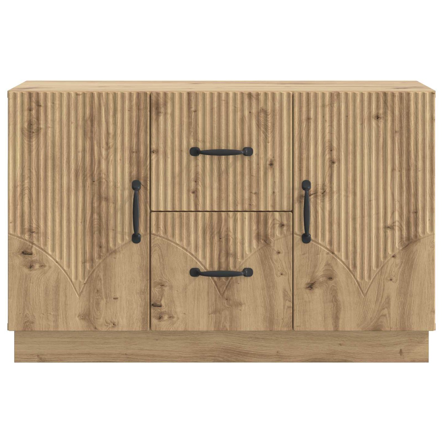 Sideboard med låda Artisan-ek 89 x 34,5 x 57 cm Konstruerat trä