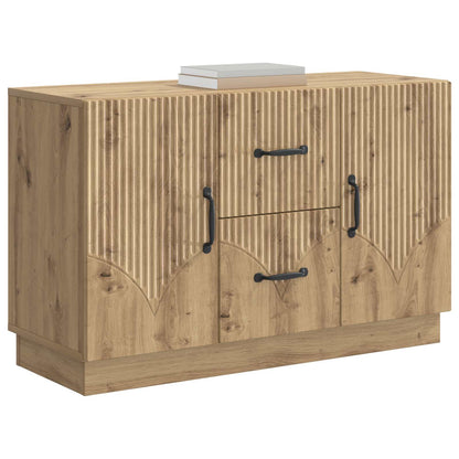 Sideboard med låda Artisan-ek 89 x 34,5 x 57 cm Konstruerat trä