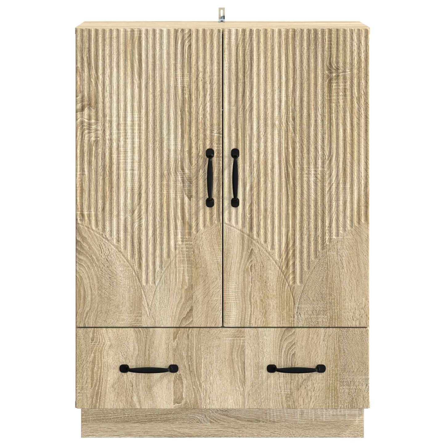 Sideboard med låda Sonoma-ek 66 x 34,5 x 92 cm Konstruerat trä