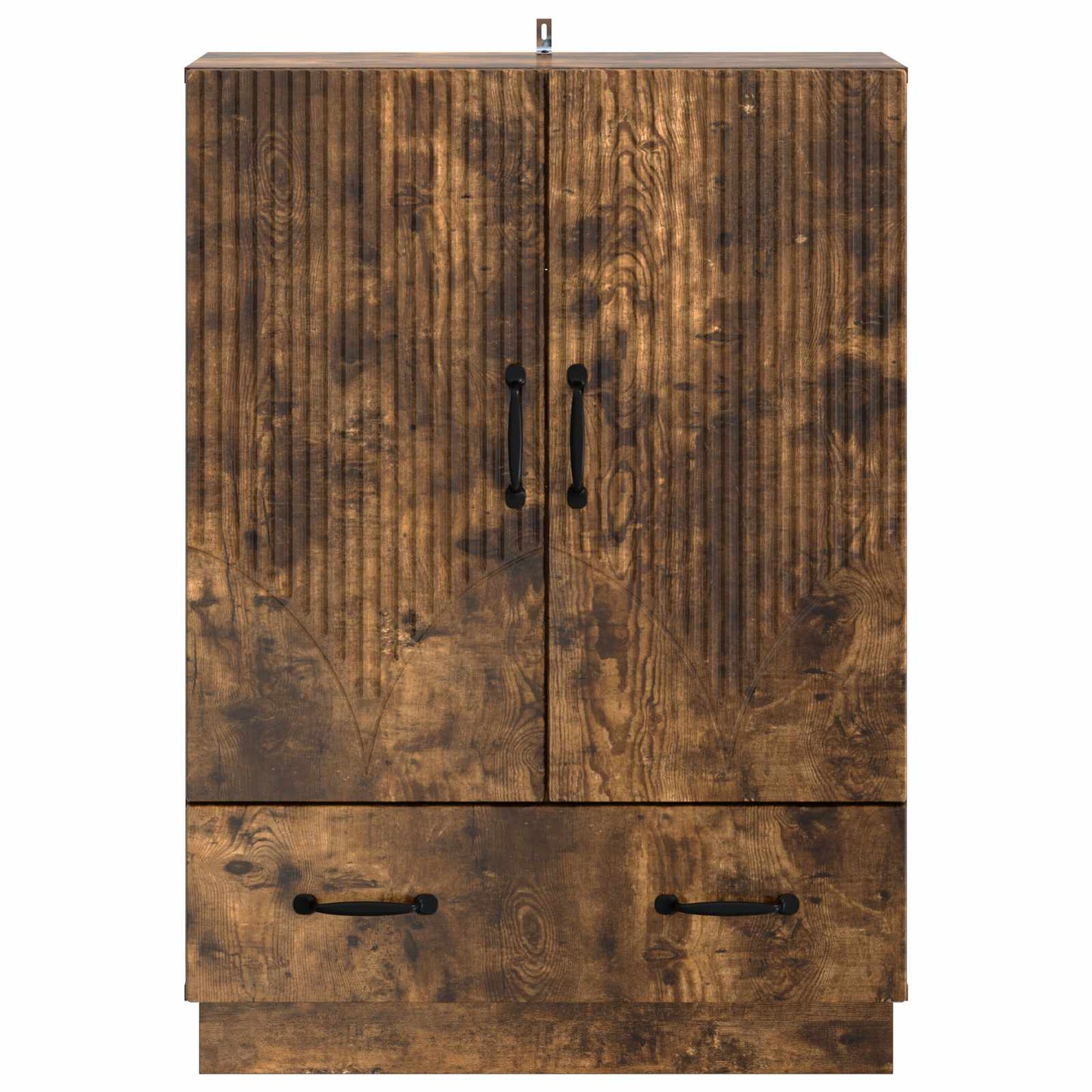 Sideboard med låda Rökt ek 66 x 34,5 x 92 cm Konstruerat trä