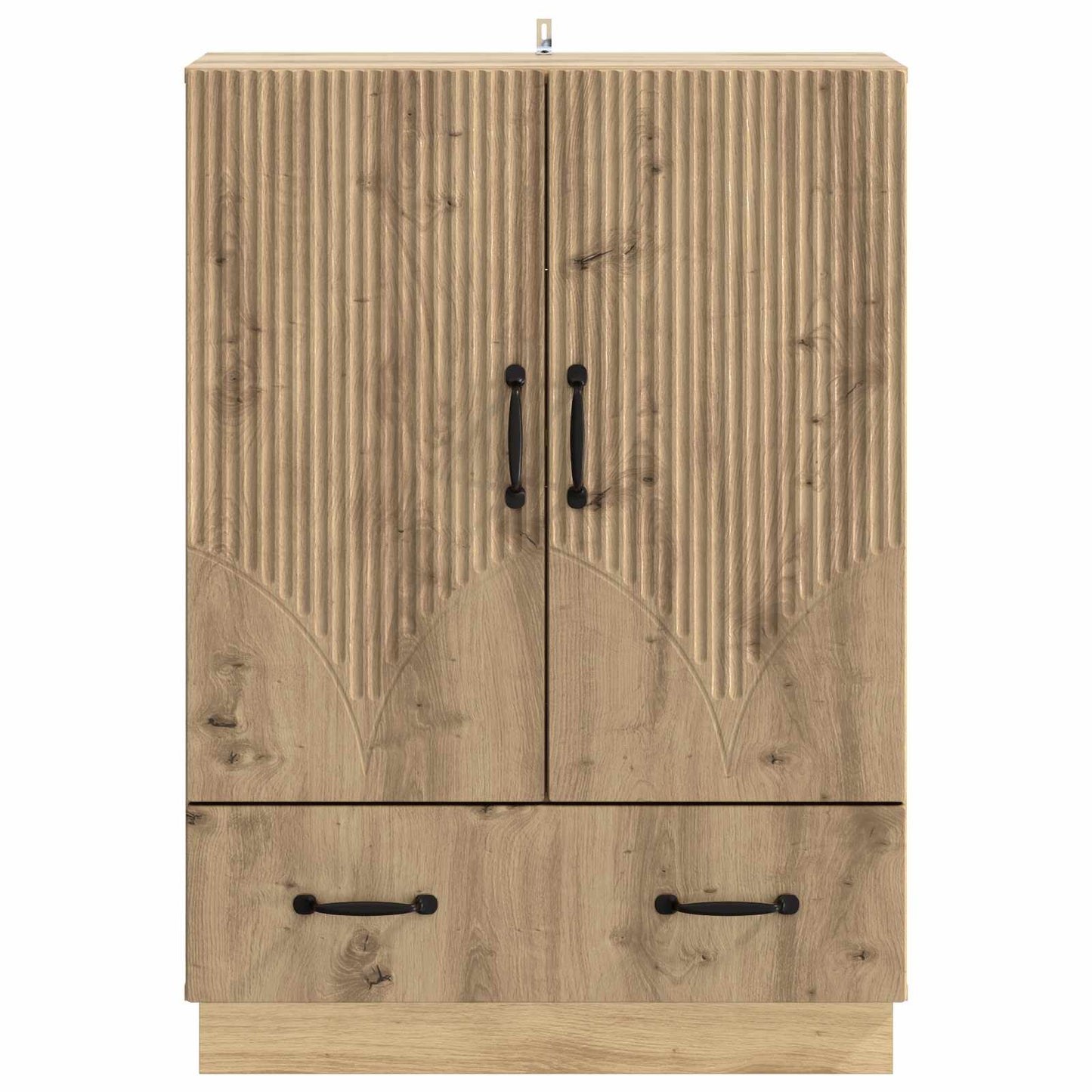 Sideboard med låda Artisan-ek 66 x 34,5 x 92 cm Konstruerat trä