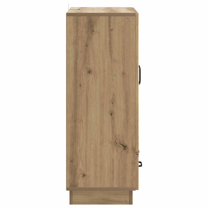 Sideboard med låda Artisan-ek 66 x 34,5 x 92 cm Konstruerat trä