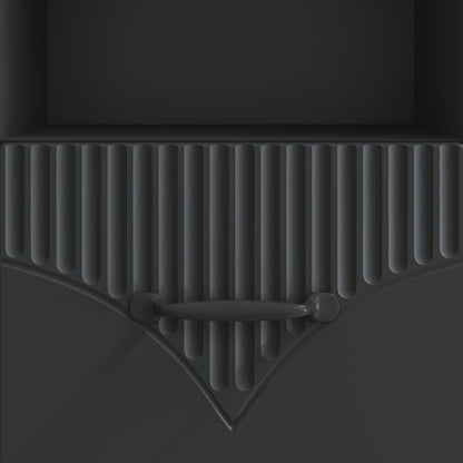 TV-skåp med låda Svart 102 x 34,5 x 47 cm Konstruerat trä