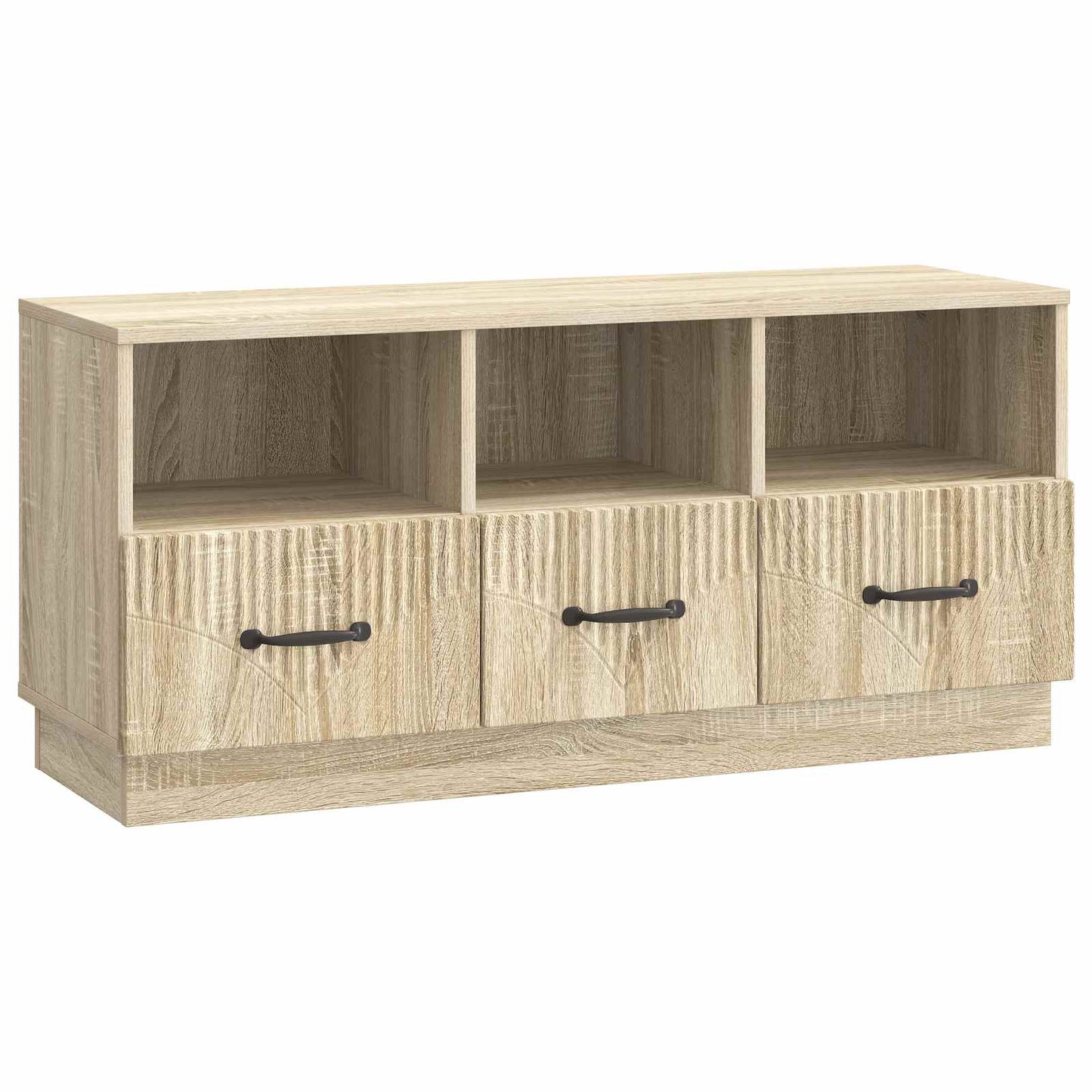 TV-skåp med låda Sonoma-ek 102 x 34,5 x 47 cm Konstruerat trä