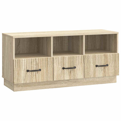 TV-skåp med låda Sonoma-ek 102 x 34,5 x 47 cm Konstruerat trä