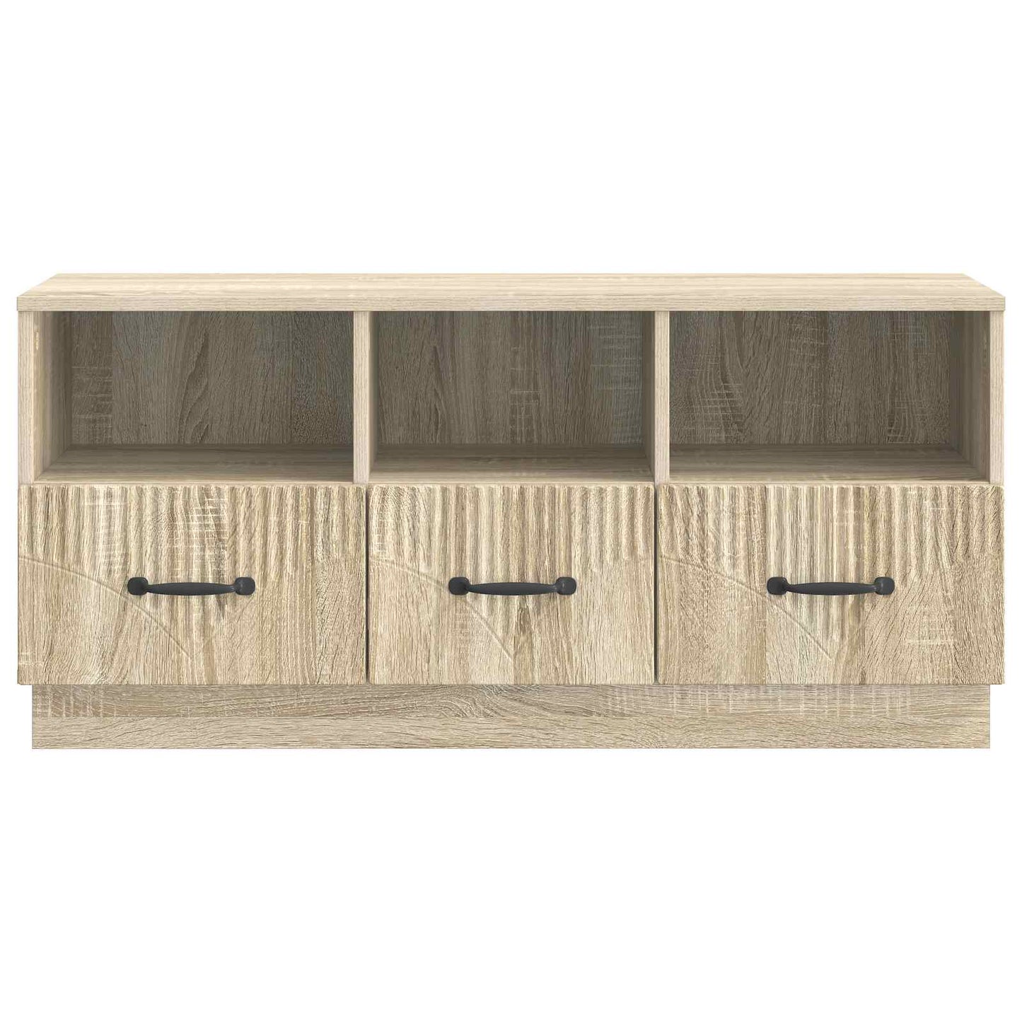 TV-skåp med låda Sonoma-ek 102 x 34,5 x 47 cm Konstruerat trä