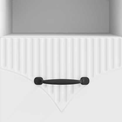 TV-skåp Vit högglans 102 x 34,5 x 47 cm Konstruerat trä