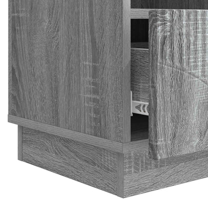 TV-skåp Grå sonoma-ek 102 x 34,5 x 47 cm Konstruerat trä