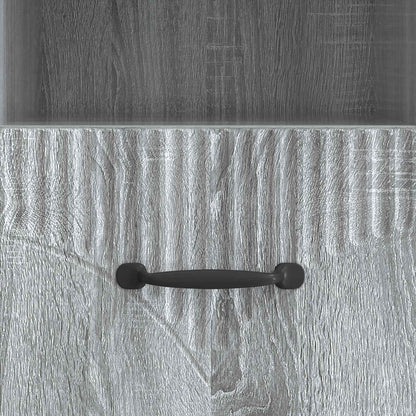 TV-skåp Grå sonoma-ek 102 x 34,5 x 47 cm Konstruerat trä