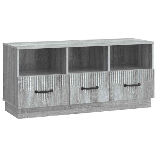 TV-skåp Grå sonoma-ek 102 x 34,5 x 47 cm Konstruerat trä