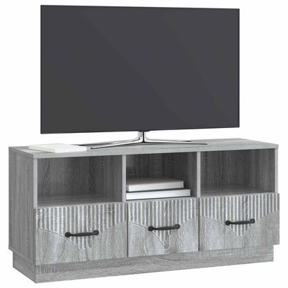 TV-skåp Grå sonoma-ek 102 x 34,5 x 47 cm Konstruerat trä