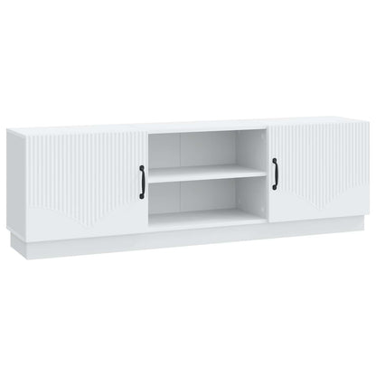 TV-skåp Vit 150 x 31 x 47 cm Konstruerat trä