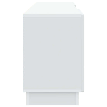 TV-skåp Vit 150 x 31 x 47 cm Konstruerat trä