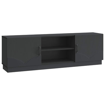 TV-skåp Svart 150 x 31 x 47 cm Konstruerat trä