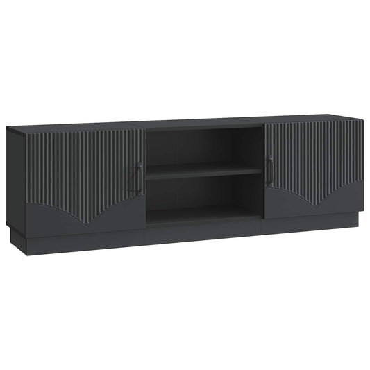 TV-skåp Svart 150 x 31 x 47 cm Konstruerat trä