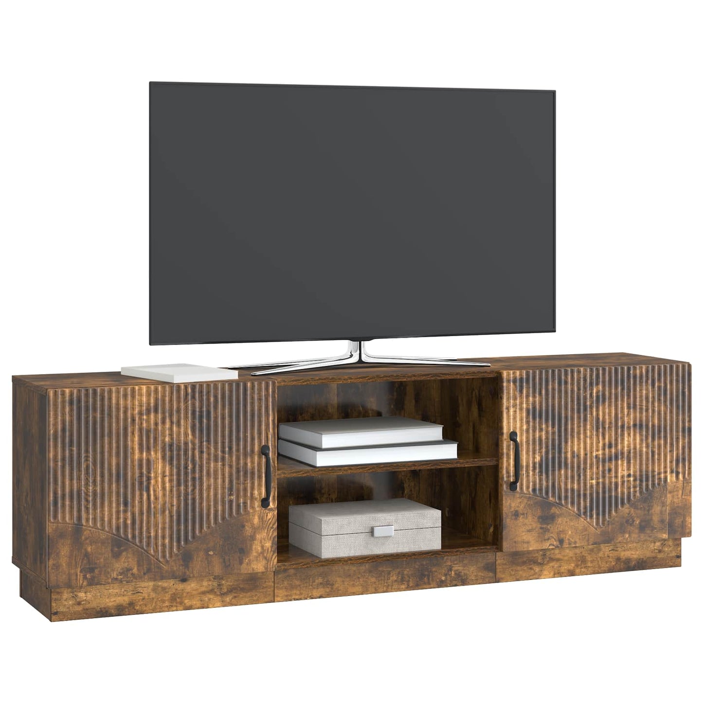 TV-skåp Rökt ek 150 x 31 x 47 cm Konstruerat trä
