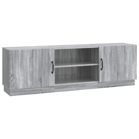 TV-skåp Grå sonoma-ek 150 x 31 x 47 cm Konstruerat trä
