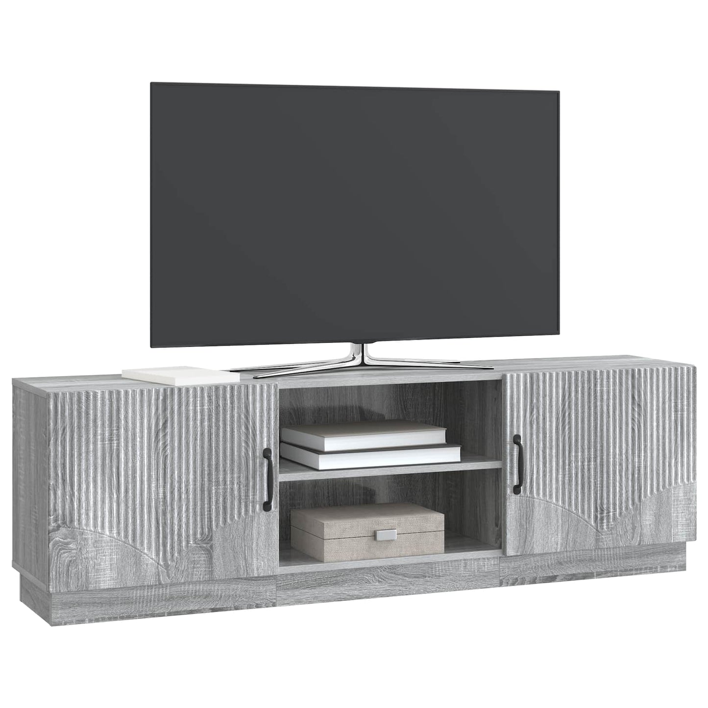 TV-skåp Grå sonoma-ek 150 x 31 x 47 cm Konstruerat trä