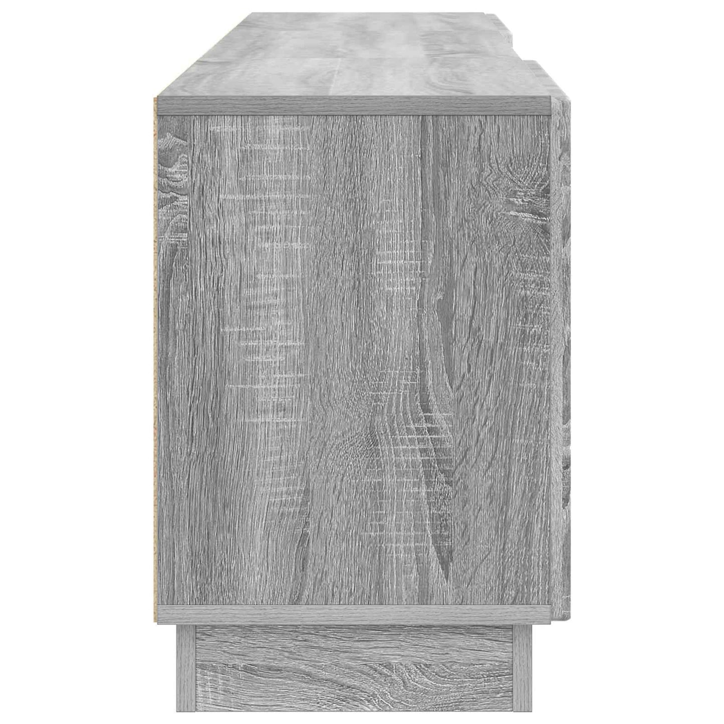 TV-skåp Grå sonoma-ek 150 x 31 x 47 cm Konstruerat trä