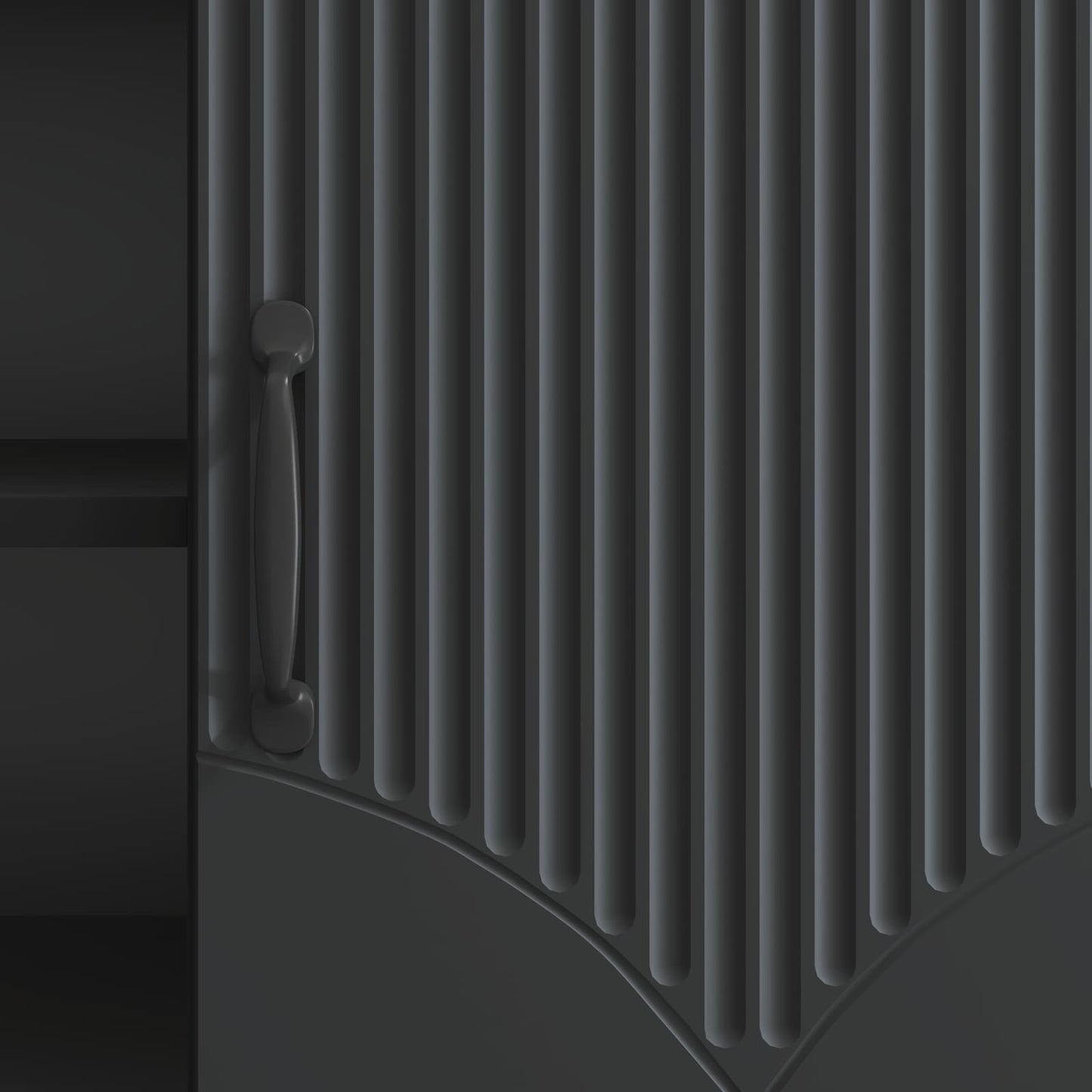 TV-skåp Svart 102 x 34,5 x 47 cm Konstruerat trä