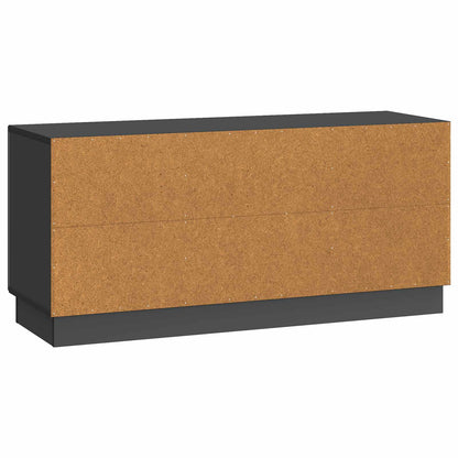 TV-skåp Svart 102 x 34,5 x 47 cm Konstruerat trä