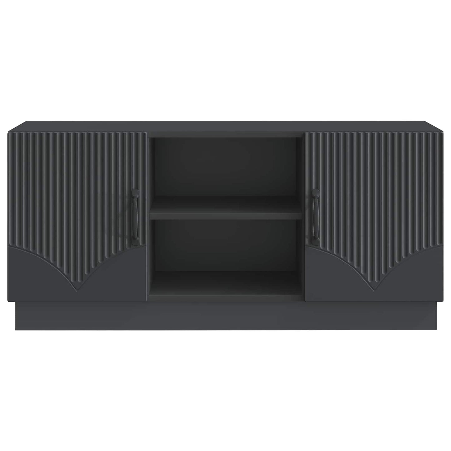 TV-skåp Svart 102 x 34,5 x 47 cm Konstruerat trä