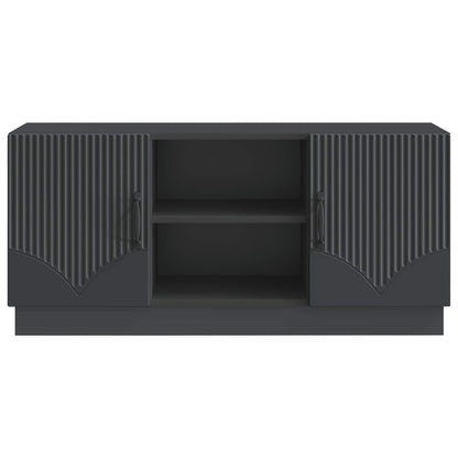 TV-skåp Svart 102 x 34,5 x 47 cm Konstruerat trä