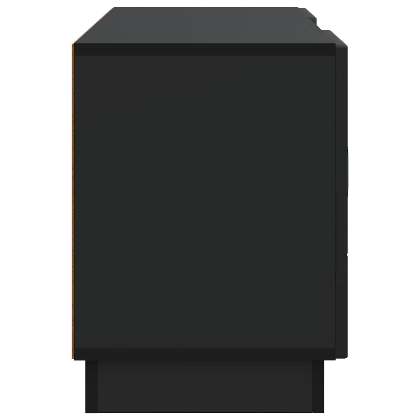 TV-skåp Svart 102 x 34,5 x 47 cm Konstruerat trä