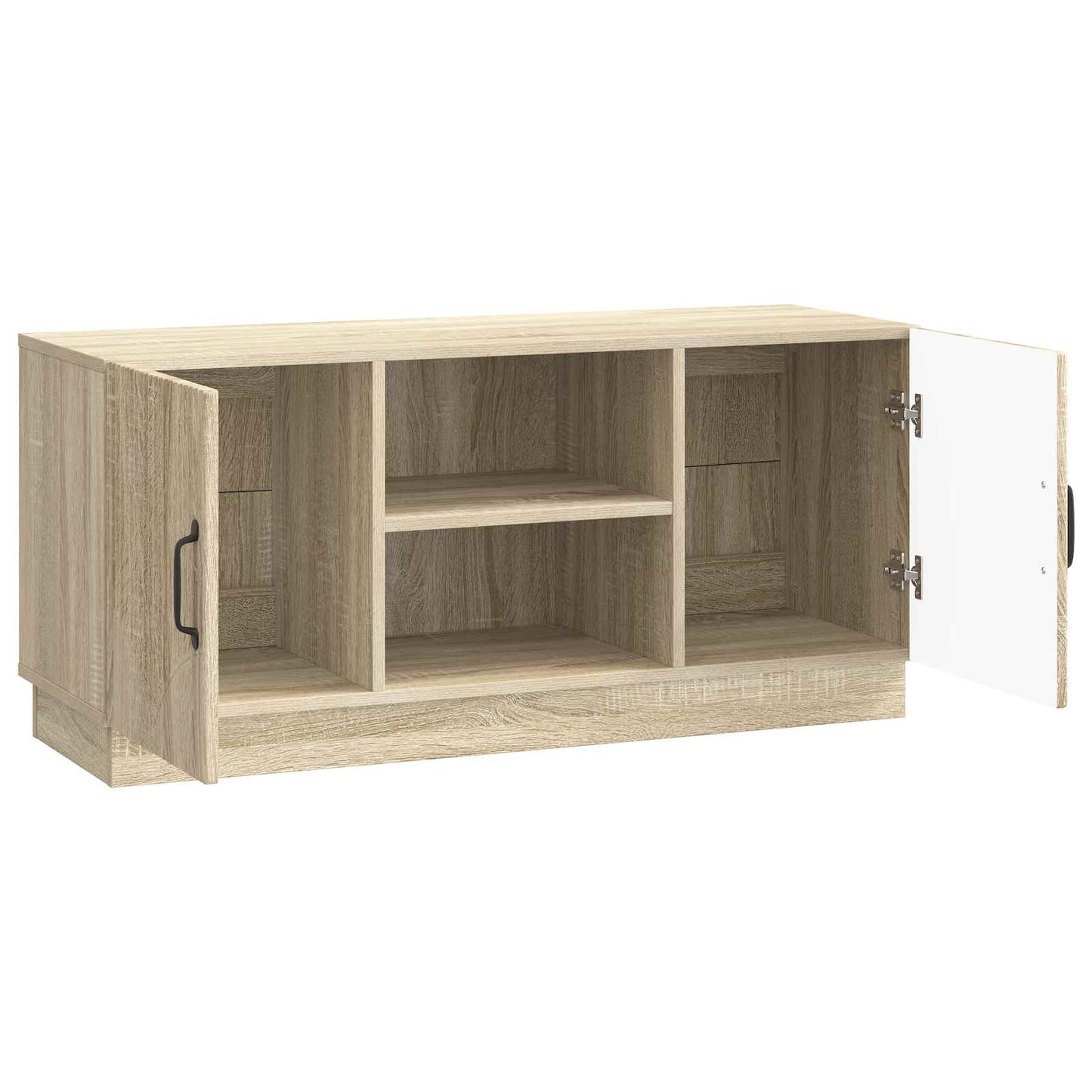 TV-skåp Sonoma-ek 102 x 34,5 x 47 cm Konstruerat trä