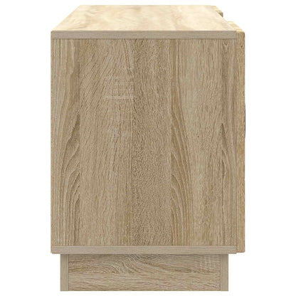 TV-skåp Sonoma-ek 102 x 34,5 x 47 cm Konstruerat trä