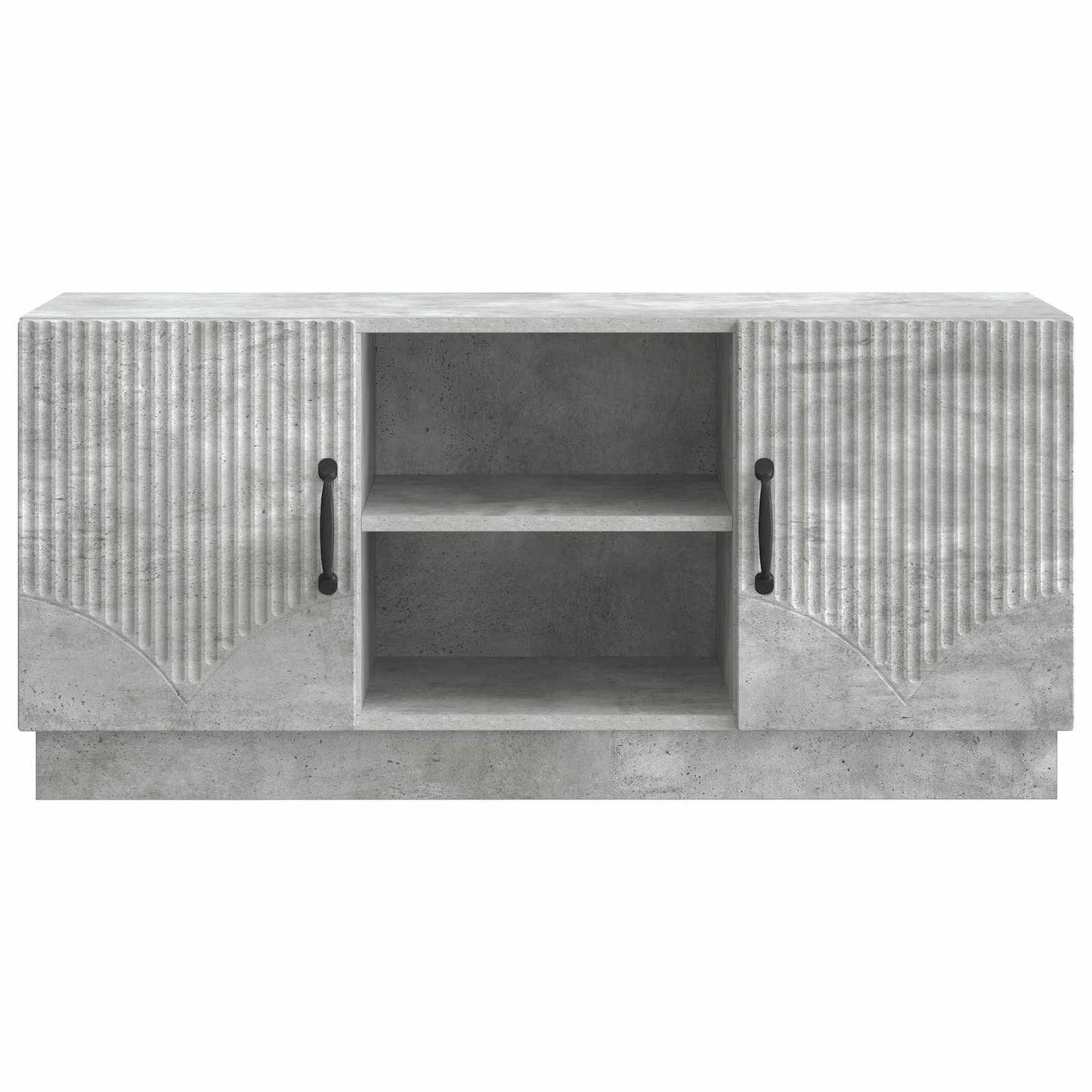 TV-skåp Betonggrå 102 x 34,5 x 47 cm Konstruerat trä