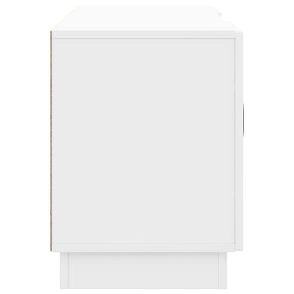 TV-skåp Vit högglans 102 x 34,5 x 47 cm Konstruerat trä