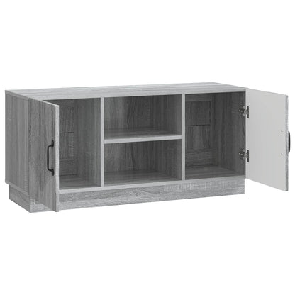 TV-skåp Grå sonoma-ek 102 x 34,5 x 47 cm Konstruerat trä