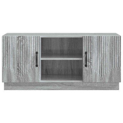 TV-skåp Grå sonoma-ek 102 x 34,5 x 47 cm Konstruerat trä