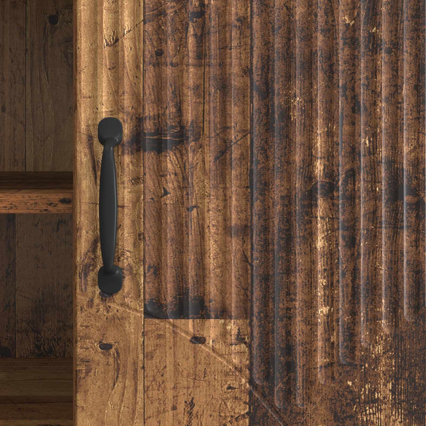 TV-skåp Gammalt trä 102 x 34,5 x 47 cm Konstruerat trä