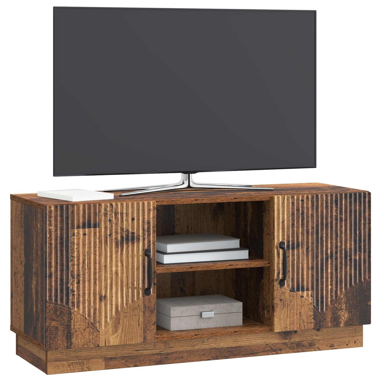 TV-skåp Gammalt trä 102 x 34,5 x 47 cm Konstruerat trä