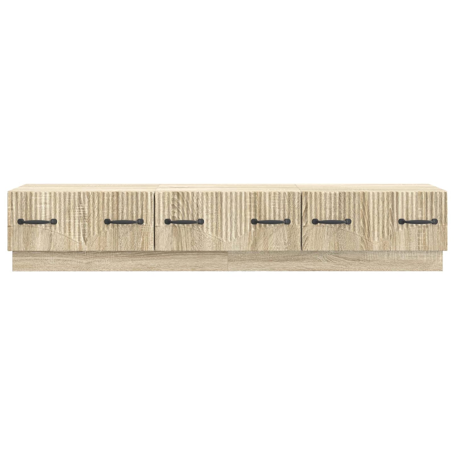 TV-skåp med låda Sonoma-ek 147 x 34,5 x 27 cm Konstruerat trä