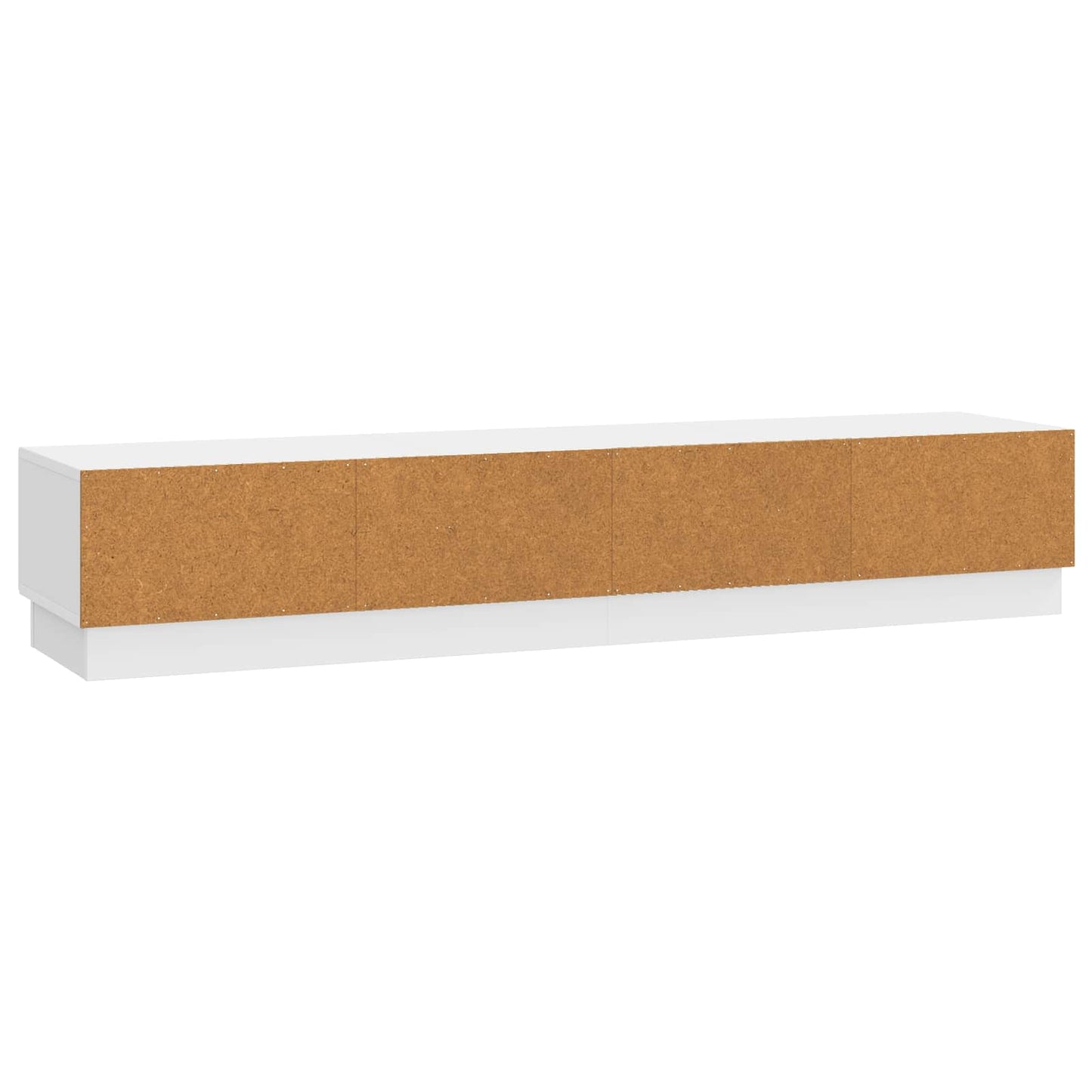 TV-skåp Vit högglans 147 x 34,5 x 27 cm Konstruerat trä
