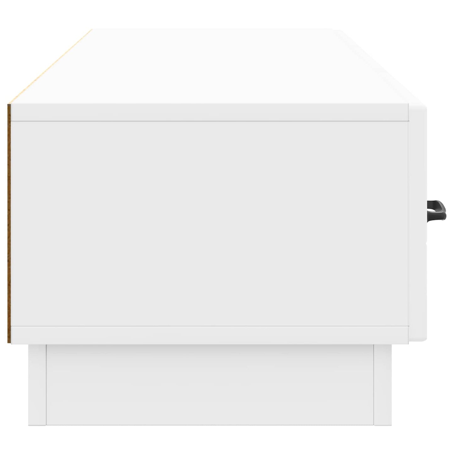 TV-skåp Vit högglans 147 x 34,5 x 27 cm Konstruerat trä