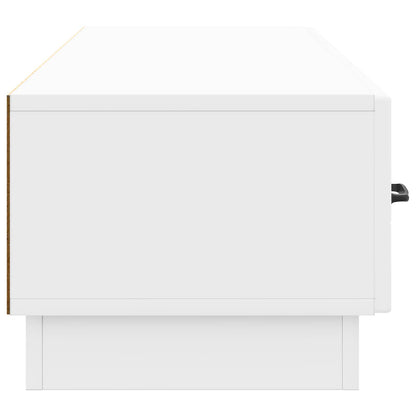 TV-skåp Vit högglans 147 x 34,5 x 27 cm Konstruerat trä