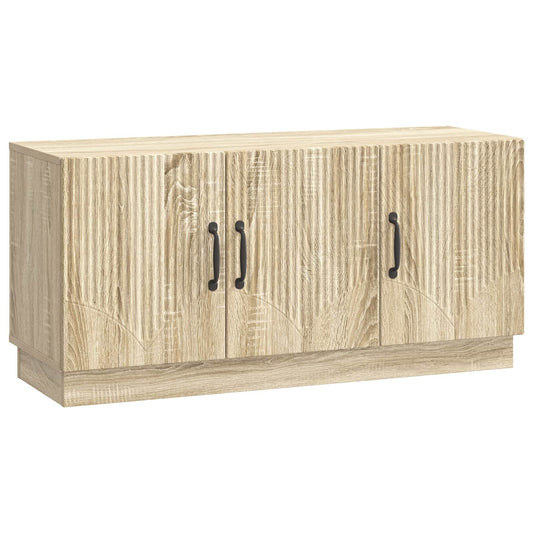 TV-skåp Sonoma-ek 99 x 34,5 x 47 cm Konstruerat trä