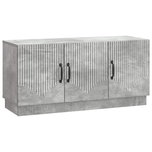 TV-skåp Betonggrå 99 x 34,5 x 47 cm Konstruerat trä