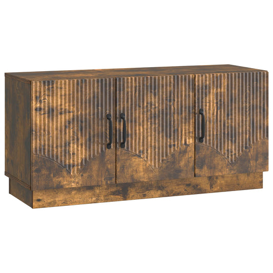 TV-skåp Rökt ek 99 x 34,5 x 47 cm Konstruerat trä