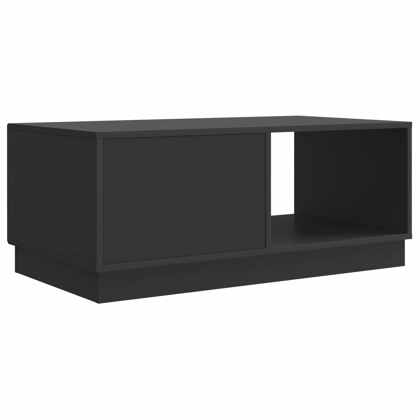 Kaffeebord Svart 90 x 50 x 37 cm Konstruerat trä