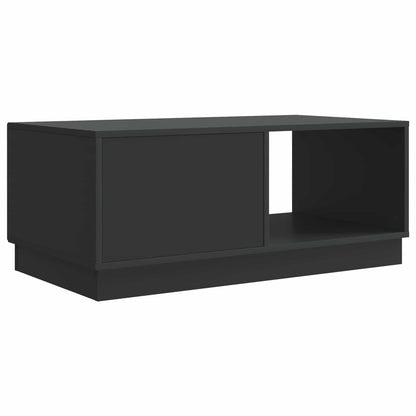 Kaffeebord Svart 90 x 50 x 37 cm Konstruerat trä