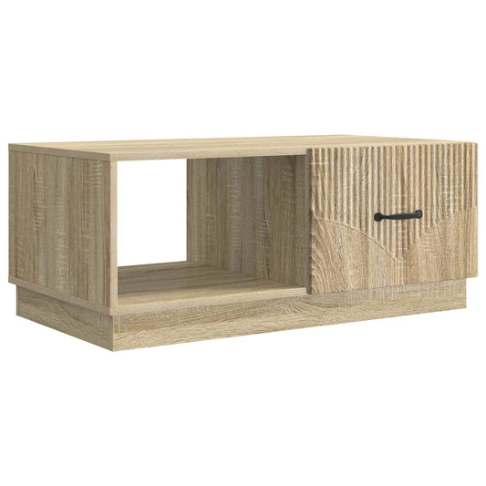 Kaffeebord Sonoma-ek 90 x 50 x 37 cm Konstruerat trä