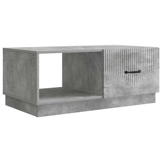 Kaffeebord Betonggrå 90 x 50 x 37 cm Konstruerat trä