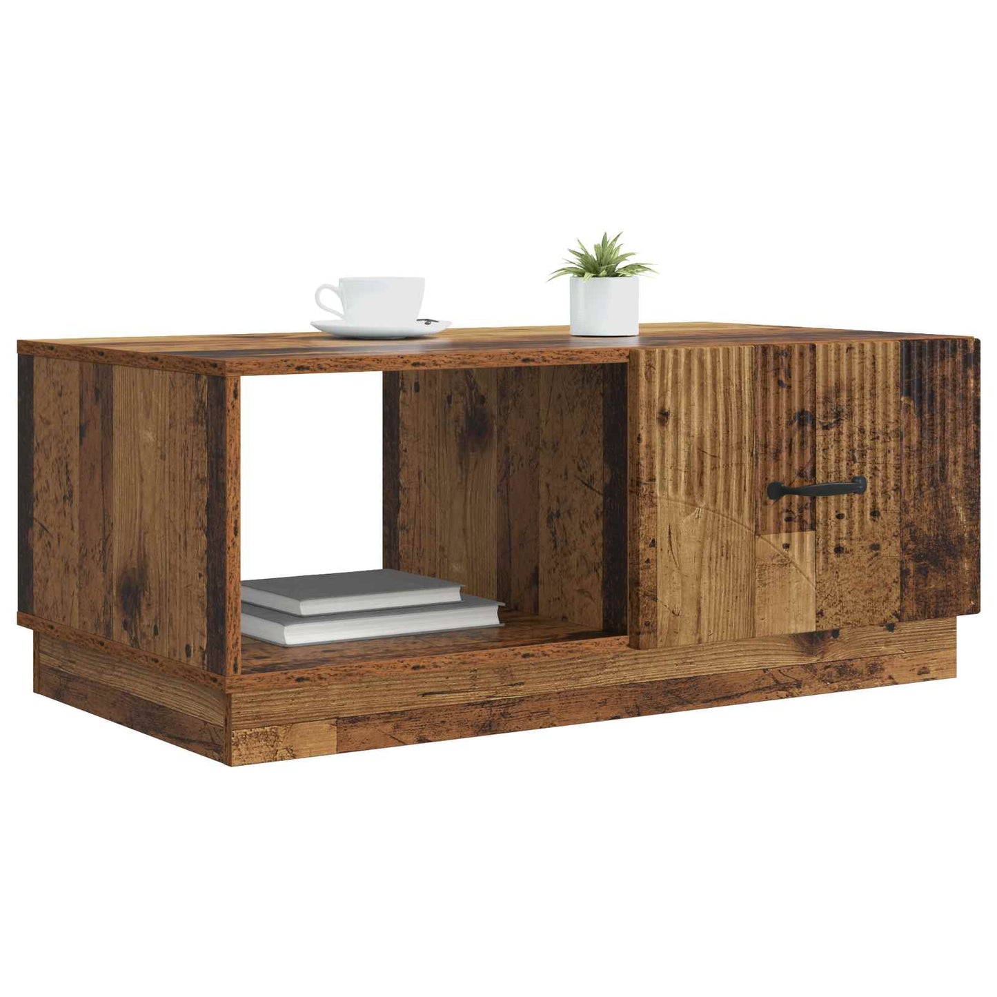 Kaffeebord Gammalt trä 90 x 50 x 37 cm Konstruerat trä