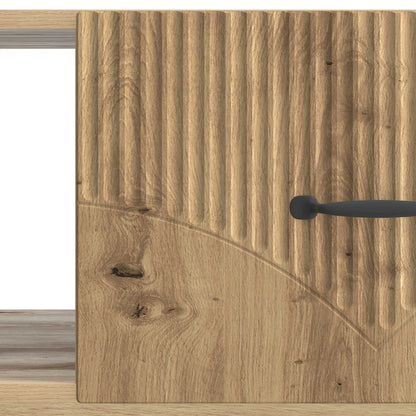 Kaffeebord Artisan-ek 90 x 50 x 37 cm Konstruerat trä