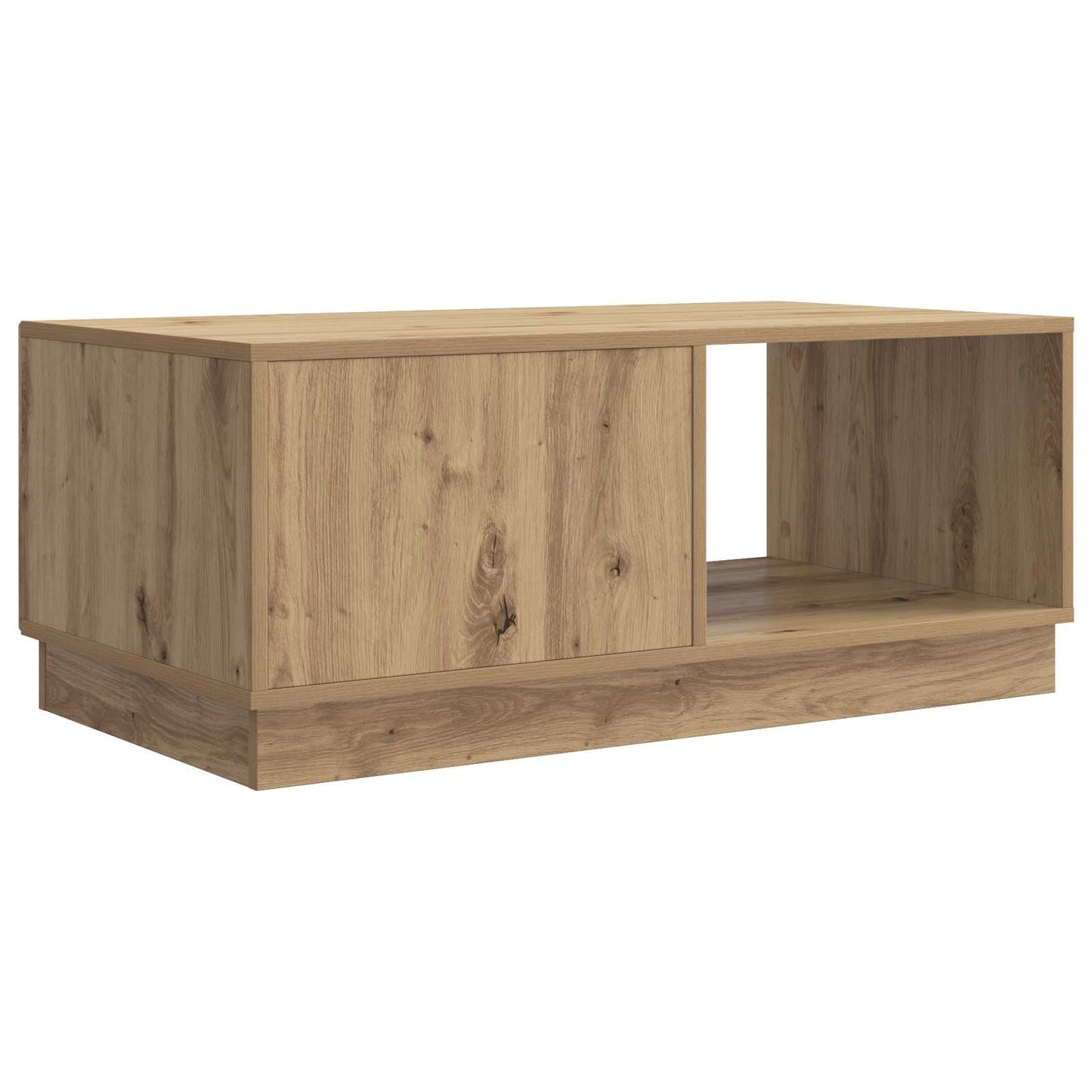 Kaffeebord Artisan-ek 90 x 50 x 37 cm Konstruerat trä
